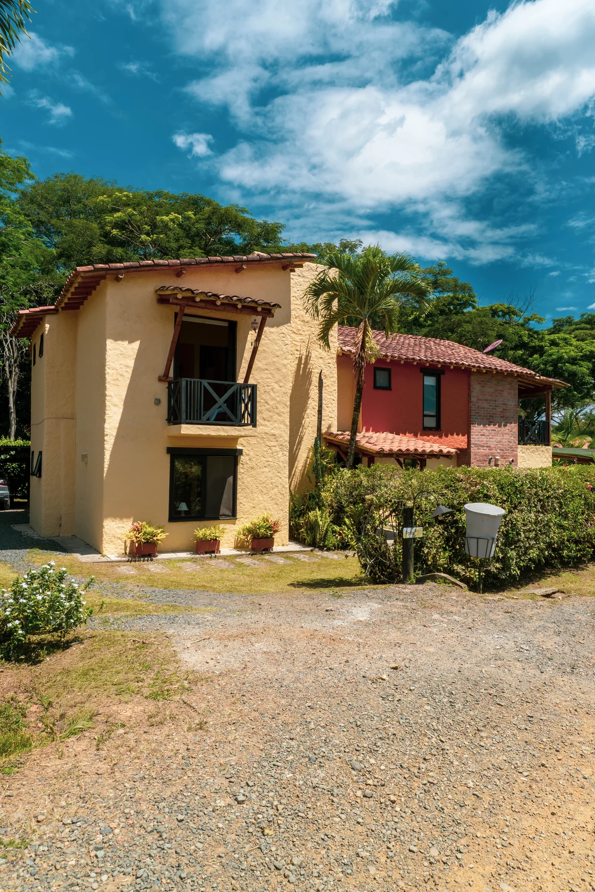 Fachada en condominio