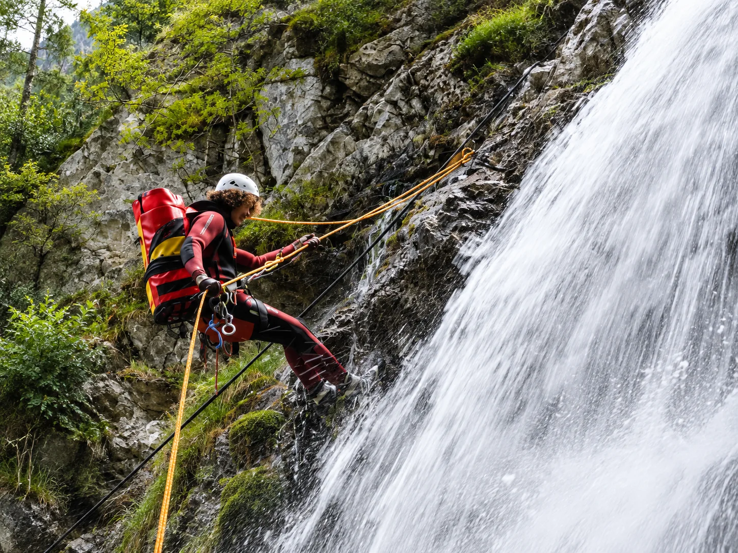 Canyoning en cascadas de Santa Rosa de Cabal