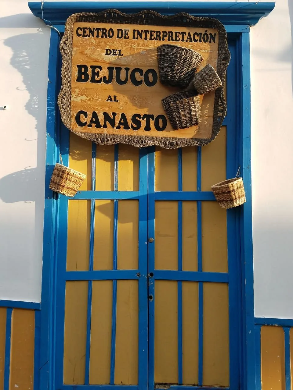 Entrada al Centro de Interpretación del Bejuco al Canasto en Filandia