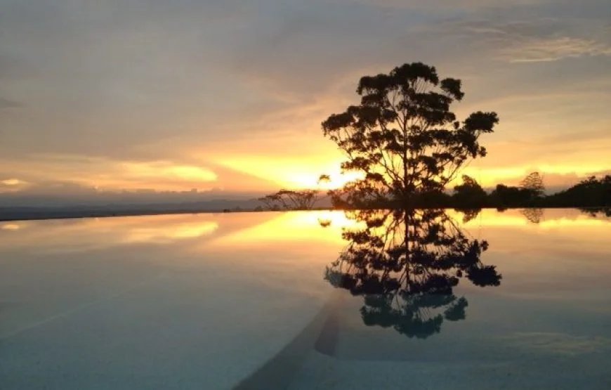 Atardecer en la Hacienda Combia