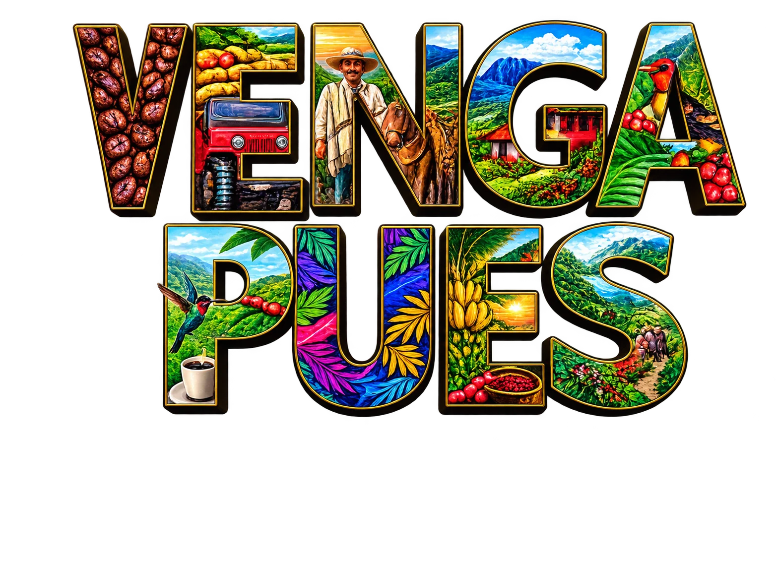 Logo oficial de ¡Venga Pues! Mirador Restaurante
